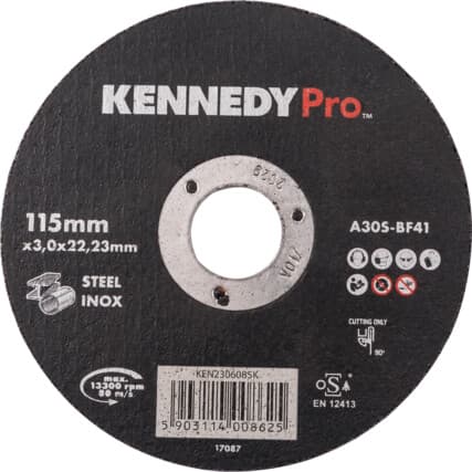 115x3x22.23mm KENNEDY PRO A30SFLATCUTTING Disco — Vista principal