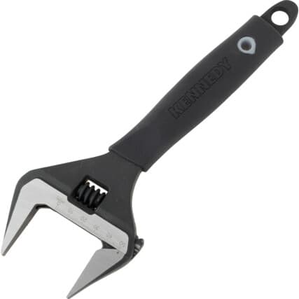 Chave ajustável de mordente largo, Aço, 10in./250mm Comprimento, 50mm Capacidade dos mordentes — Vista principal