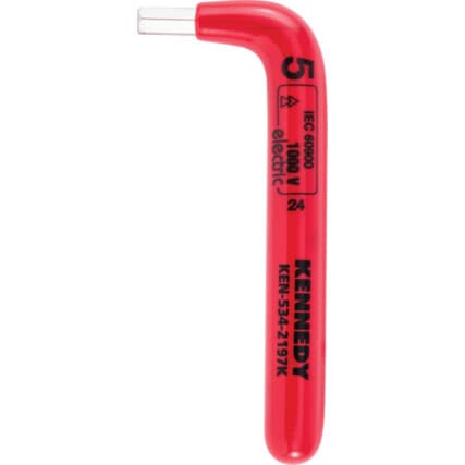 Chave sextavada, Isolado Punho em L, Sextavado, Métrico, 5mm — Vista principal