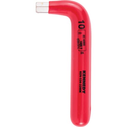 Chave sextavada, Isolado Punho em L, Sextavado, Métrico, 10mm — Vista principal