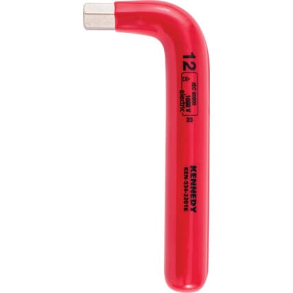 Chave sextavada, Isolado Punho em L, Sextavado, Métrico, 12mm — Vista principal