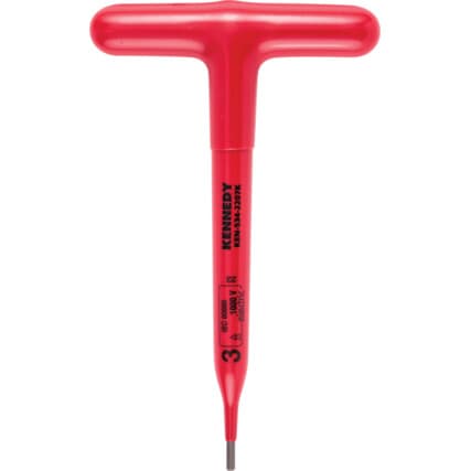 Chave sextavada, Isolado Punho em T, Sextavado, Métrico, 3mm — Vista principal