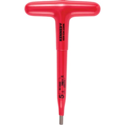 Chave sextavada, Isolado Punho em T, Sextavado, Métrico, 5mm — Vista principal