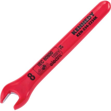 8MM Isolado Aberto Mordente Chave DIN 7446 — Vista principal