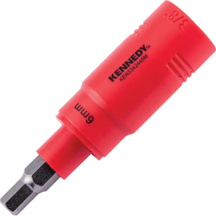 3/8" Isolado Ponta Soquete para Sextavado Parafusos-H6 — Vista principal