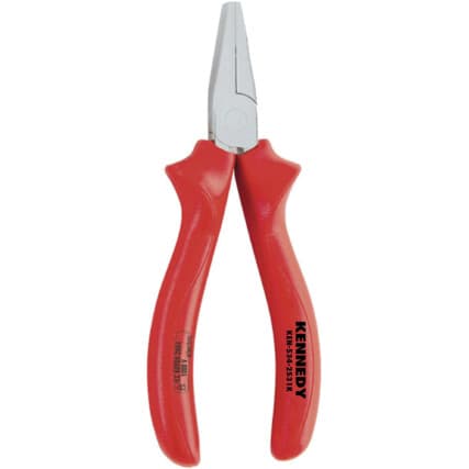 Alicate de pontas planas, Flat, Aço, 160mm, Isolado — Vista principal