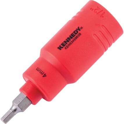 4MM Isolado Ponta sextavada Soquete 1/2"SQ/DR - 1000 V — Vista principal