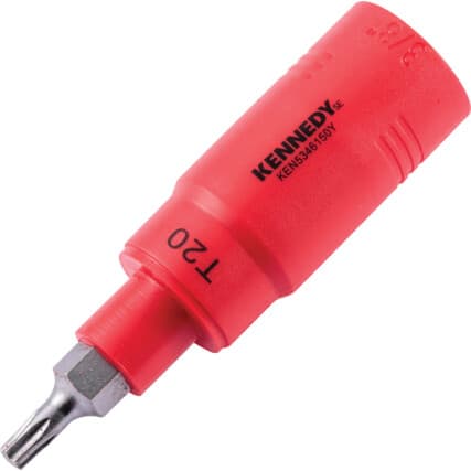 3/8" Isolado Ponta Soquete para Parafusos Torx T20 — Vista principal