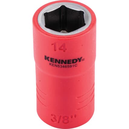 3/8" Isolado Sextavado Soquetes 14MM — Vista principal