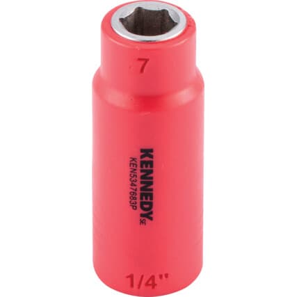 1/4" Isolado Sextavado Soquetes 7MM — Vista principal