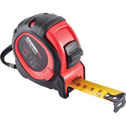 Tri-Lock Fita métrica, 8m / 26ft, 25mm Lâmina, Métrico e Imperial — Vista principal