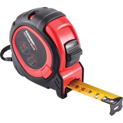 Tri-Lock Fita métrica, 10m / 33ft, 25mm Lâmina, Métrico e Imperial — Vista principal