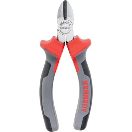 Alicate de corte lateral, Capacidade máxima de corte 3mm, Bimaterial, 140mm Comprimento total — Vista principal
