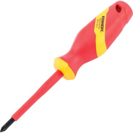 Isolado PHILLIPS Chaves de fendas PH1X80MM — Vista principal