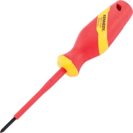 Isolado PHILLIPS Chaves de fendas PH0X75MM — Vista principal