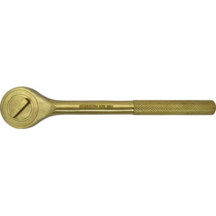 1/2in. Encaixe quadrado Antichispa Punho de roquete, 245mm, Bronze de alumínio — Vista principal