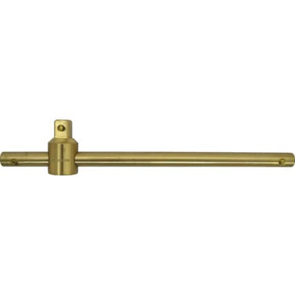 1/2in. Encaixe quadrado Antichispa Punho em T, 250mm, Bronze de alumínio — Vista principal