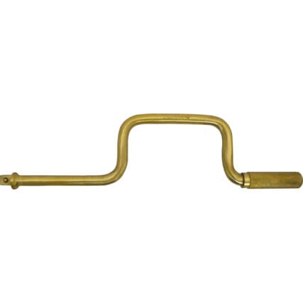 1/2in. Encaixe quadrado Antichispa Punho de roquete, 400mm, Bronze de alumínio — Vista principal