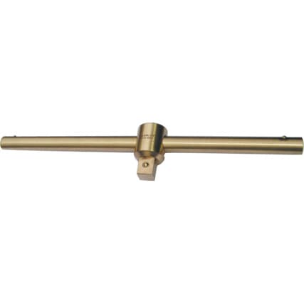 3/4in. Encaixe quadrado Antichispa Punho em T, 400mm, Bronze de alumínio — Vista principal