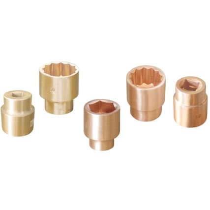 1in. Encaixe, Padrão Soquete antichispa, 27mm, Métrico, Acabamento acetinado — Vista principal