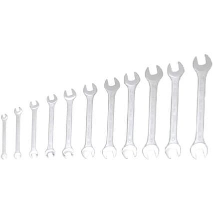 Métrico, Chave de boca Conjunto, 6 - 32mm, Conjunto de 11, Aço cromo-vanádio — Vista principal