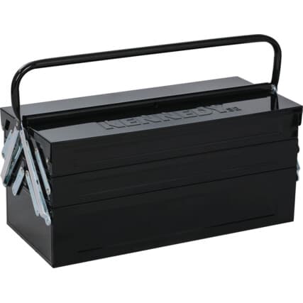 17" 5-Bandeja Caixa de ferramentas extensível Preto — Vista principal